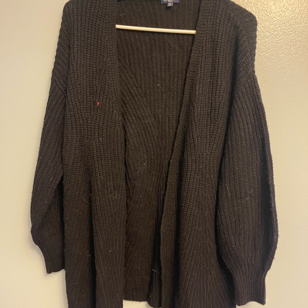 Splendid Black Knit Cardigan
